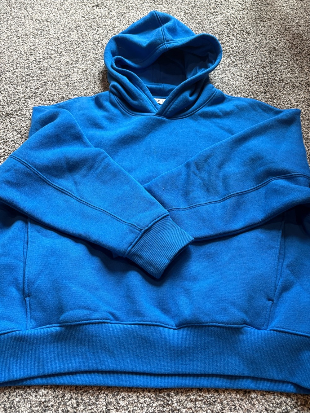 DSG Bright Blue Men's Hoodie Pullover